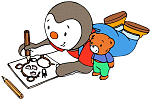 Charley and Mimmo coloring pages to print
