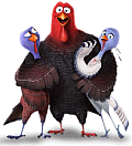 Free Birds movie coloring pages