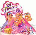 Sky Dancers coloring pages