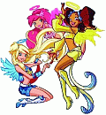 angels friends coloring pages