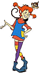 Pippi Longstocking coloring pages